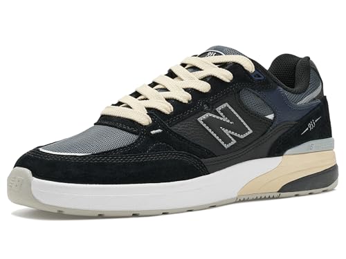 New Balance Unisex 933 Andrew Reynolds Skate Shoe, Black...