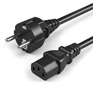 Superer 3 Meter Kaltgerätekabel C13 Netzkabel Stromkabel