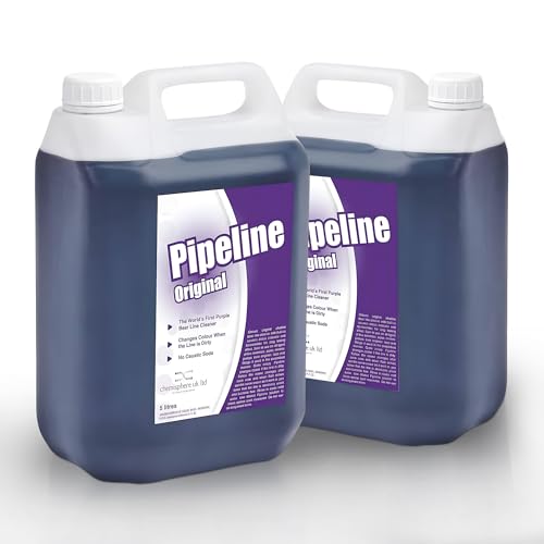 We Can Source It Ltd - 2 x 5L Purple Beer Line Cleaner with Colour Indicator Non-Corrosive Caustic-Free Solution for Bars Pubs & Restaurants Safe Easy-to-Use Pipeline Cleaning Fluid