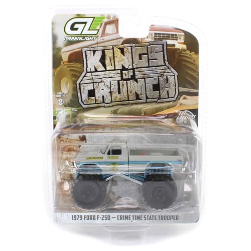Camión F-250 Crime Time 1:64 Trooper Estado miniatura 5