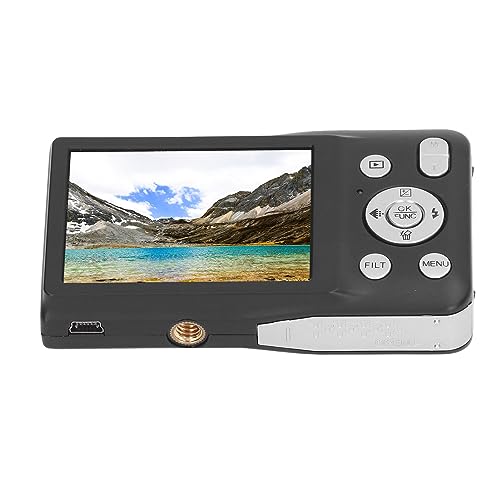 Cámara digital compacta 8K 68MP zoom 16X negra miniatura 4