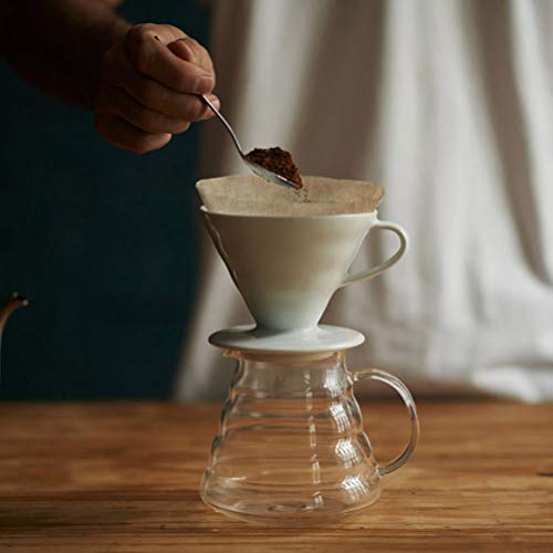 VILLCASE Filtros de Café Naturais Gotejadores de Café de Fundo Plano Filtro de Café Descartável Não