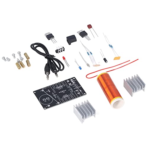 Germer Speaker Coil Set, Easy Installation Music Coil Kit 15W 15?24V DC Input for Electronic Experiments