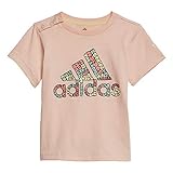 camiseta adidas azul bebe Punto 100% algodón orgánico adidas I T-Shirt Camiseta, Unisex bebé, corneb/Matnar, 68 (3/6 Meses)