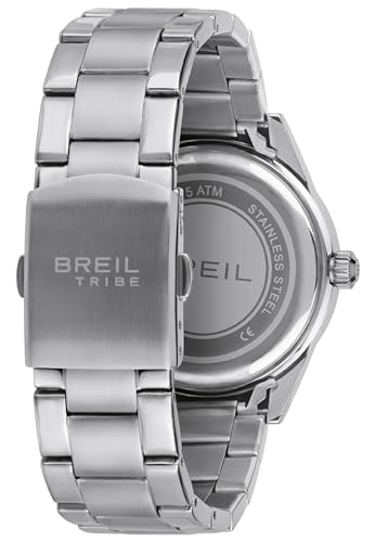 BREIL Reloj Hombre, Colección Yukon, Movimiento Cuarzo Cosa Análoga, Resistente al Agua hasta 50 Metros, Ideas de Regalos para Hombre - Imagen 4