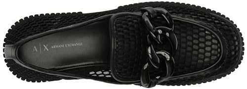 Image of Armani Exchange Womens Eddie Loafer