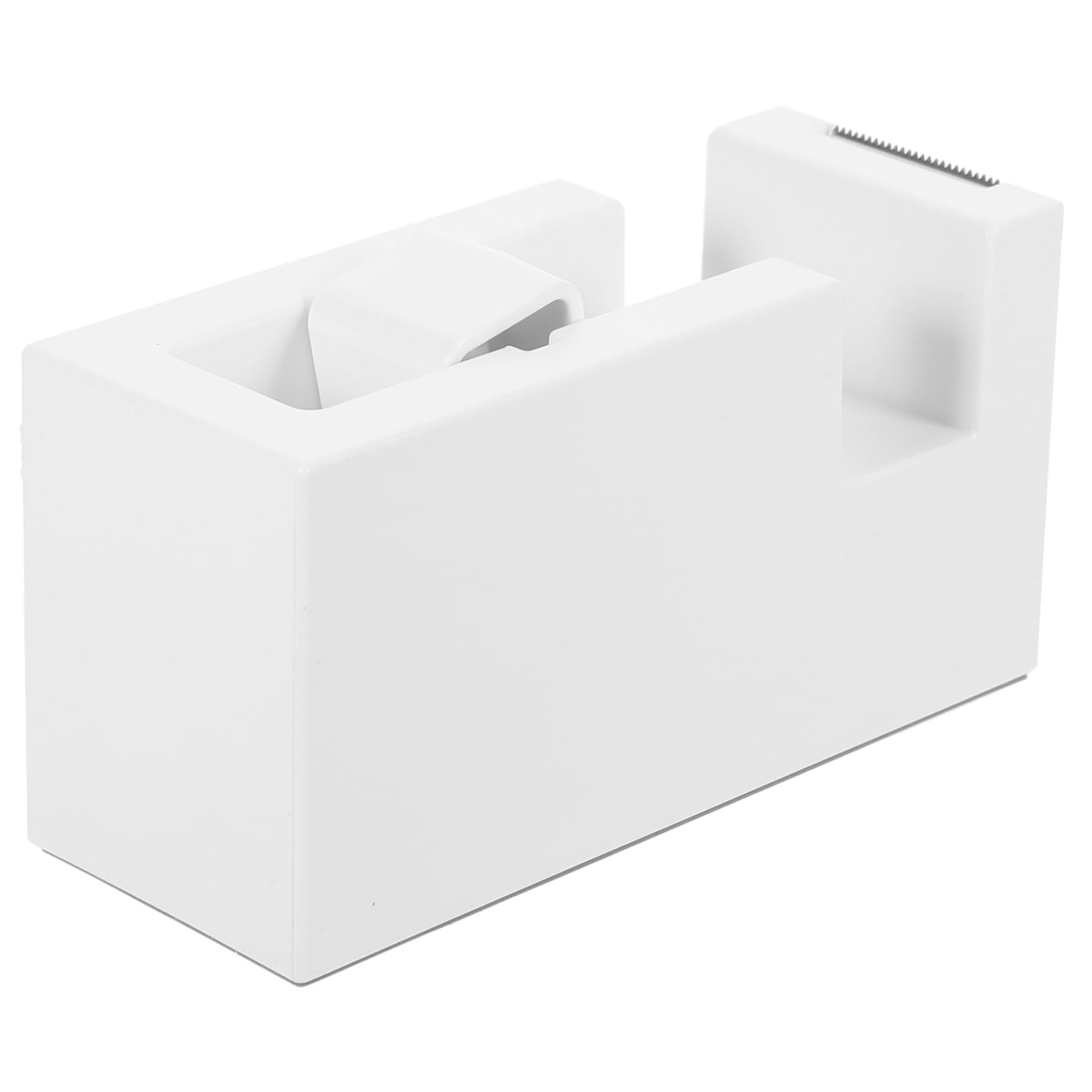 Gadpiparty 3 Pezzi distributore di nastro cucina scrivania porta nastro Titolare Cutter simpatico dispenser di nastro adesivo distributori di nastro addominali bianca