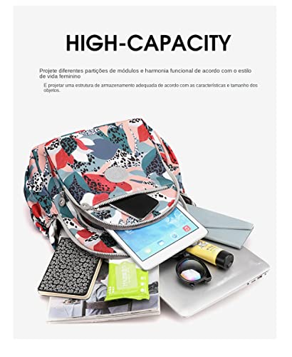 NUTOT mochila feminina Mochila Impermeável Feminina Escolar Moda,Mochilas Para Notebook 2022 novo es