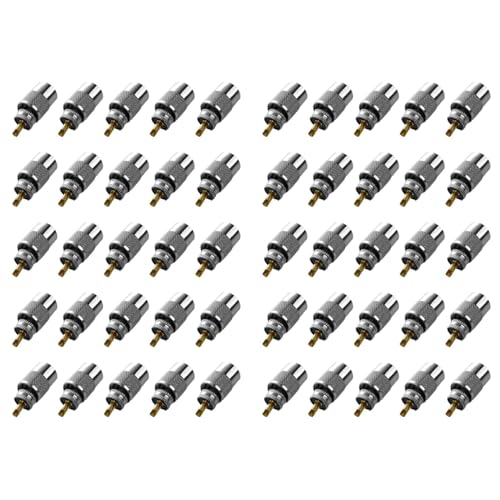 Conector UHF PL259 para cable RG8 en pack de 50 unidades macho de soldar