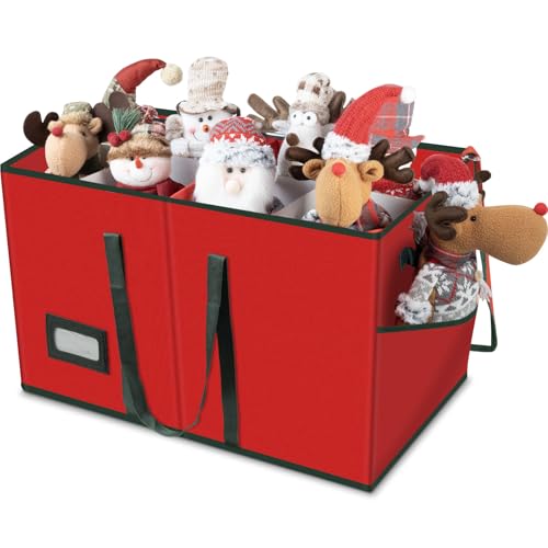 VoMii Large Christmas Figurine Storage Box