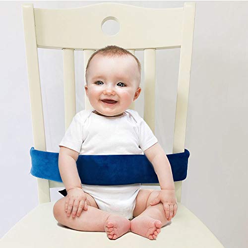 High Chair Straps, Universal Baby Safety Strap, Highchair Harness for Infant&Toddler\'s（Blue） - Thumbnail 2
