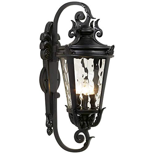 John Timberland Marseille Rustic Vintage Outdoor Wall Light Fixture Textured