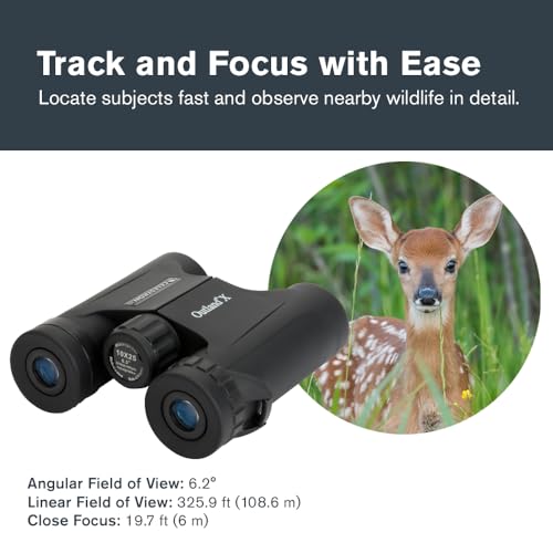 Celestron Outland X 10x25 Compact Binoculars for Hiking & Travel - image 6