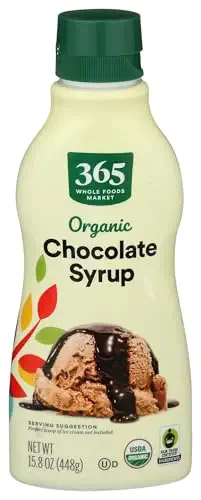 Organic Chocolate Syrup, 15.8 Ounce