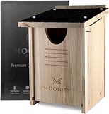 owl house cedar waterproof owl boxes for outside nesting box for barn screech barred owl box 16 x 12 x 11 easy to install bags of cedar wood shavings