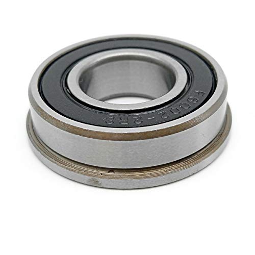 MOCHU F6002 F6002RS F6002-2RS 15x32x9 ABEC-1 MOCHU Flange Bearing Deep Groove Ball Bearing Sealed Ball Bearings