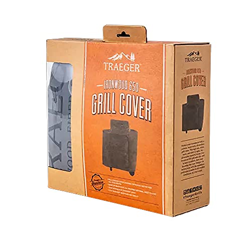 Traeger Grills BAC505 Full-Length Grill Cover Grill Accessory - Ironwood 650 - image 3