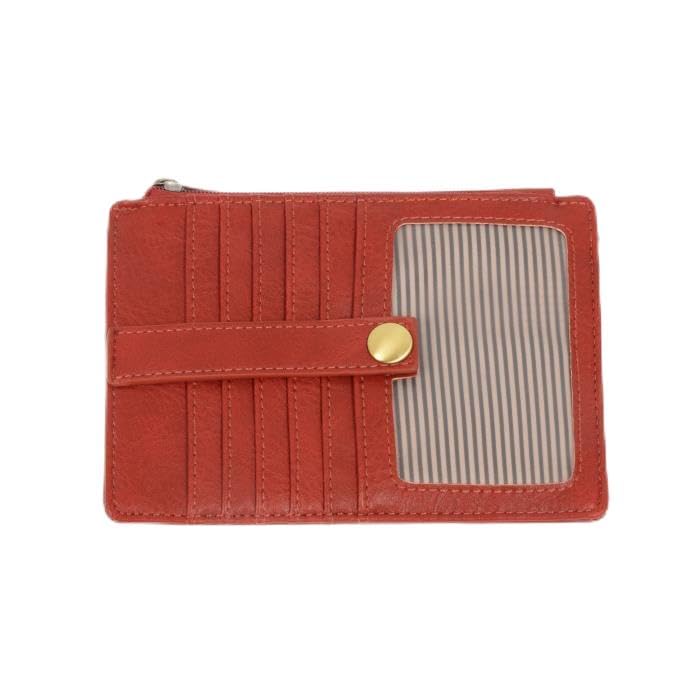 Image of Joy Susan Women's Fashion New Penny Mini Travel Wallet - Scarlet