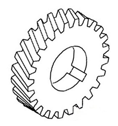 Massey Ferguson Gear Crankshaft Timing Part No: A-1750284M1