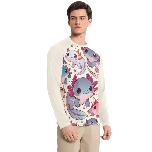 Mens Rash Guard UV Protection UPF 50+ Sun Shirts Quick Dry Long Sleeve Fishing Shirts3