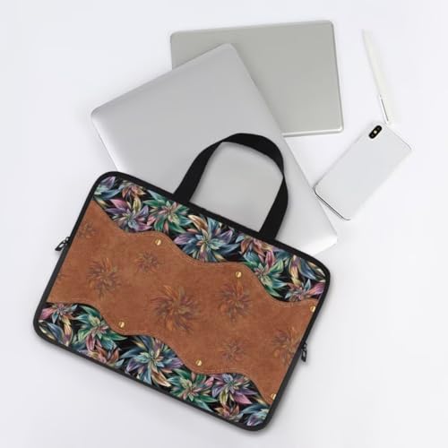 Funda para laptop para mujer con asa y cierre 17 pulgadas miniatura 5