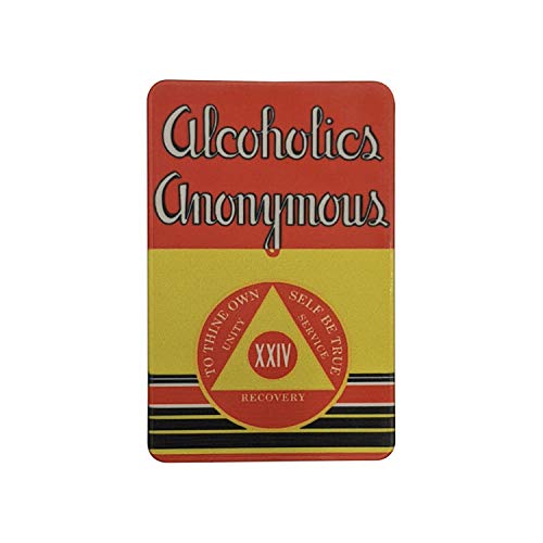 First Edition Big Book Alcolisti Anonimi Rettangolare AA Sobriety Chip