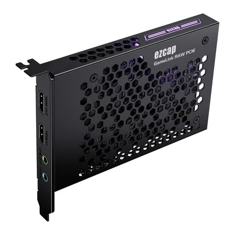 Game Capture Card, HDMI PCI-E 4K 30fps Record & Live Stream from Gaming Systems, Camcorders, DSLRs,Support Zero Delay HDMI Loop-Out ezcap380-image-8