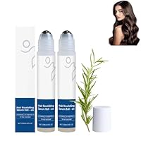 Rosmarin Haarwachstumsserum Roll On, 25ml*2 Roll-On Haarserum, Rosmarin Haar-Roller-Serum, Blockierendes Kopfhautserum fördert den Sauerstofffluss, Reduziert Haarausfall, für alle Haartypen