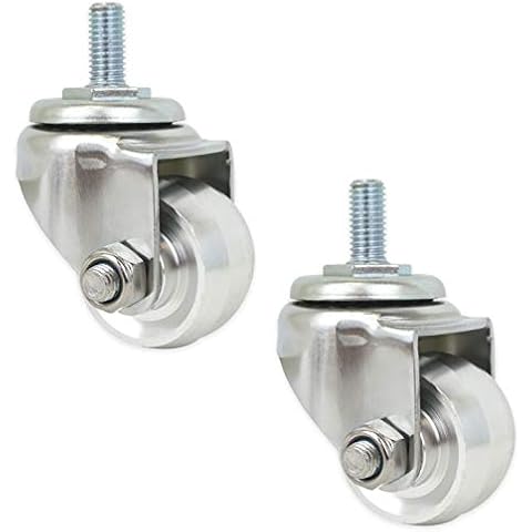 Replacement Aluminum Racing Jack Caster Wheels for 3 Ton Floor Jacks (2 Pc Set) Cover