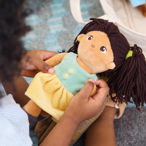 Set de 4 muñecas de tela multiculturales Kaplan miniatura 5