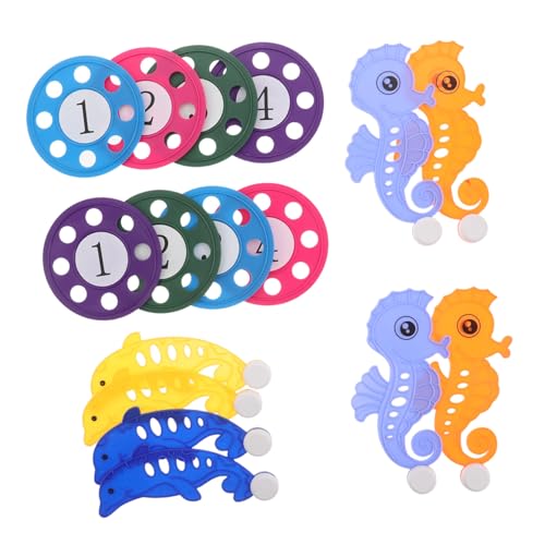 WOONEKY 2 Set di Giocattoli Subacquei Giocattoli Acquatici Animali Dischi per Immersioni