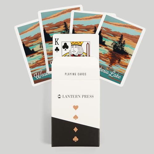 Baraja Póker 52 Cartas Waskesiu Lake, Canadá miniatura 6