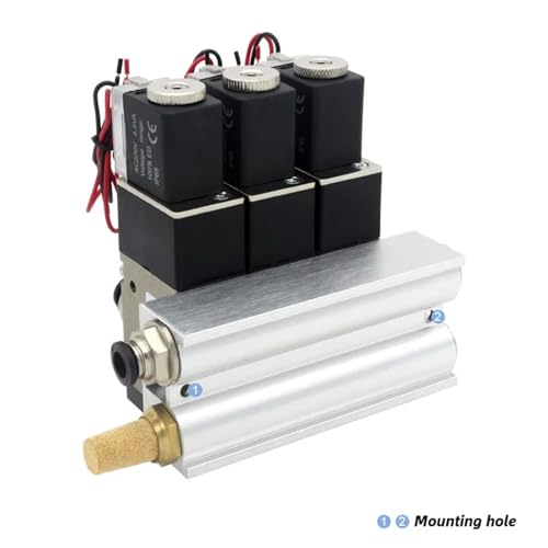 Électrovanne 3V310-10-NO pour centraliser 2 circuits d'air comprimé 12V 220V