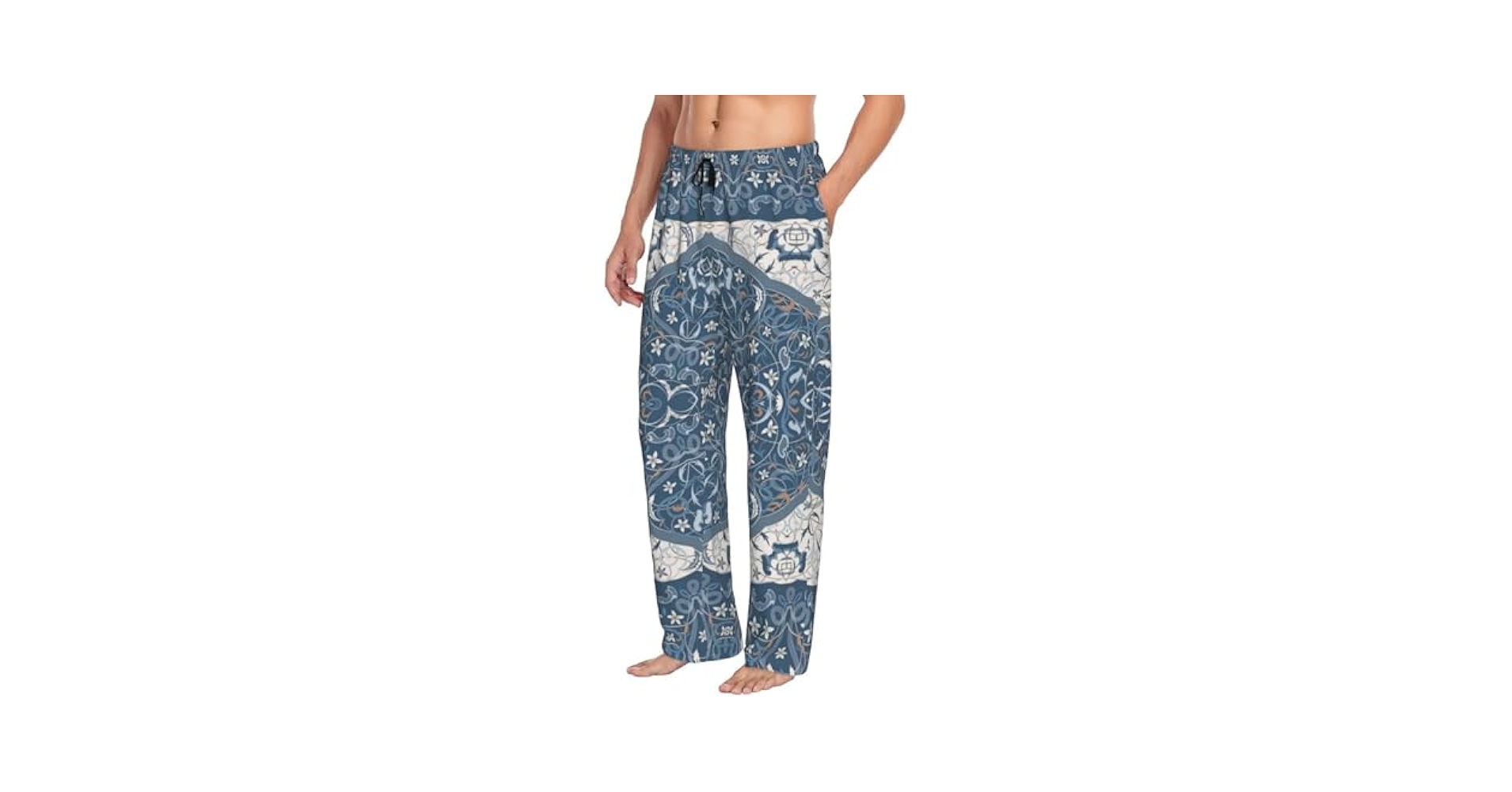 【WEWILL】PAISLEY PAJAMA TROUSERS WEWILL】PAISLEY PAJAMA TROUSERS Mens Pajama Pants - Paisley