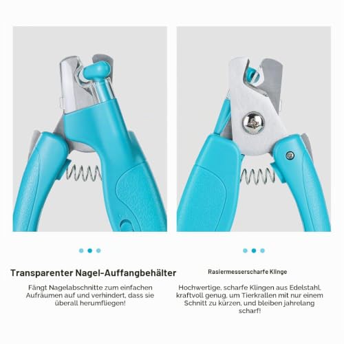 Haustier Nagelknipser mit LED-Licht, hunde krallenschere Krallenschneider – Ansicht 4