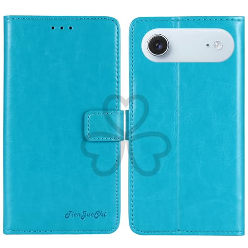 TienJueShi Blue Book Stand Retro Flip Leather Protector Phone Wallet Gel Cover Etui TPU Silicone Case For Apple iPhone Air 6.5 i
