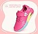 LUCKY STEP Boys Girls Athletic Running Shoes Air Lightweight Fashion Sneakers Casual Breathable Tennis Trainers for Little Kids(12 M US Hot Pink)