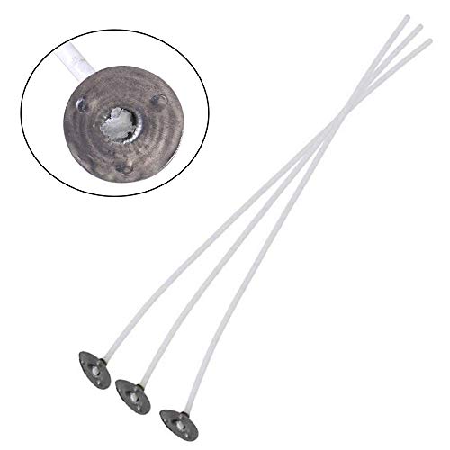 Mechas para velas Basoteeuo 8 pulgadas 100 unidades miniatura 6