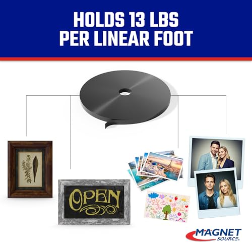 Tira magnética flexible Master Magnetics de 30,5 m con piezas precortadas para industria 4