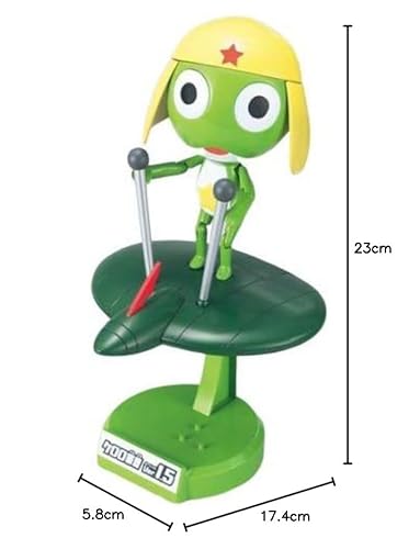 Sergeant Keroro Plastic Collection Sergeant Keroro Ver. 1.5 + Flying Board Color Coded Plastic Model [Import Japonais] - vue 7