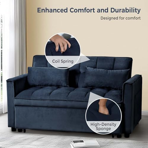 Lyromix POSB-001 3 In 1 Sleeper Sofa Couch Bed thumb #2