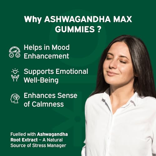 Image of Nutriburst Daily Vitality Combo: Multivitamin Gummies for Complete Nutrition + Ashwagandha Gummies for Mind Relax & Energy Boost | Supports Wellness, Immunity & Balance | No Added Sugar (Pack of 2X60)