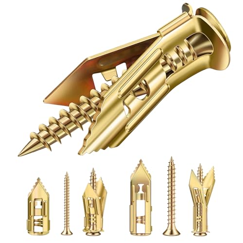 Oyuseive 70 Pcs Self Drilling Anchors