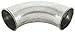 US Duct G7352-5" 90 Deg Industrial Dust Collection Long Radius Elbow