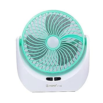 ANKINCE Table Fan Powerful Wind Rechargeable Portable Desk Fan with 3 Speed