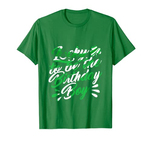 St Patricks Day Lucky To Be The Birthday Boy St Pattys irlandais T-Shirt