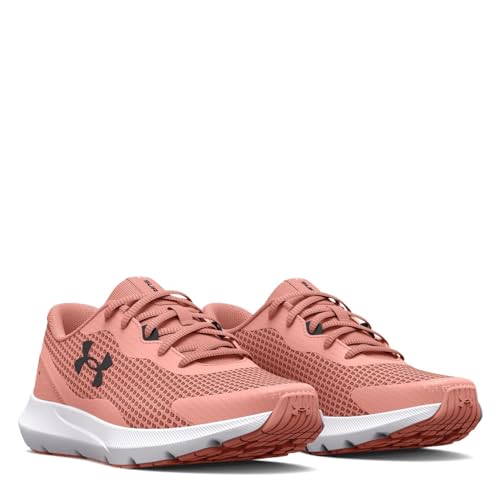 Image of Under Armour Surge 3 Sneakers for Women - Breathable Mesh Upper and Lace up Closure, Sturdy and Durable Shoes