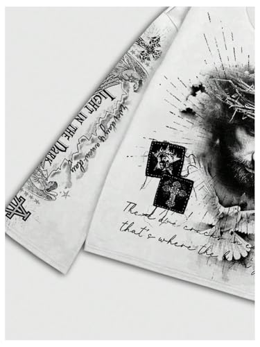 SOLY HUX Men's Goth Graphic Tees Grunge Jesus Long Sleeve Shirts Crew Neck Hip Hop Tops Streetwear4