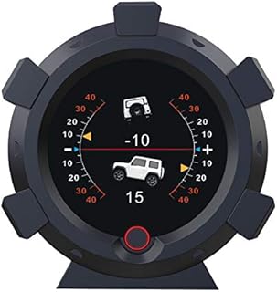 AUTOOL X95 GPS Car Digital Inclinometer Level and Angle Gauge Bevel Tilt Angle Gauge GPS Speedometer Car Head Up Display with MPH KMH for DC5-28V Off-Road