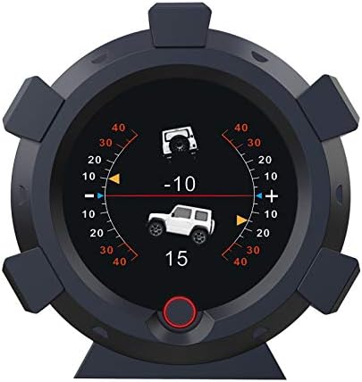 AUTOOL X95 GPS Car Digital Inclinometer Level and Angle Gauge Bevel Tilt Angle Gauge GPS Speedometer Car Head Up Display with MPH KMH for DC5-28V Off-Road